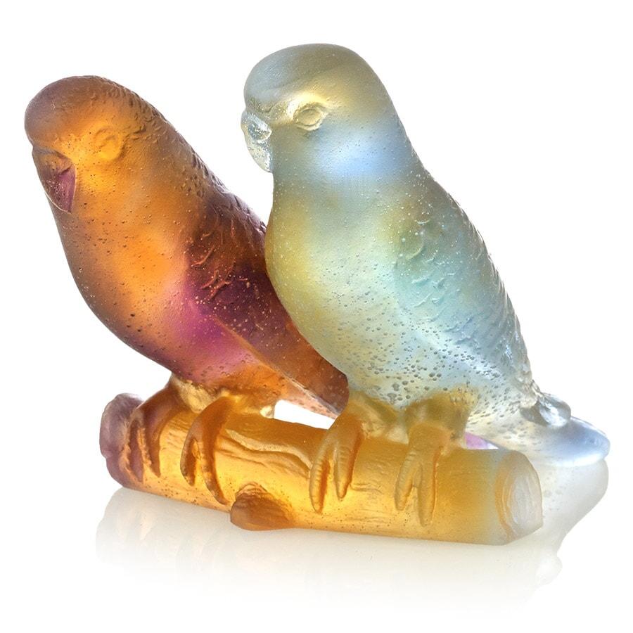 Daum Crystal Lovebirds